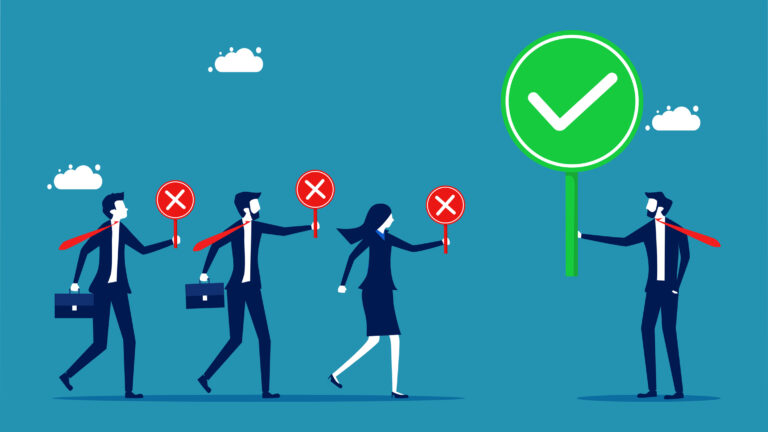 Sales Recruiters with signs Chasing Candidates Who Aren’t a Fit