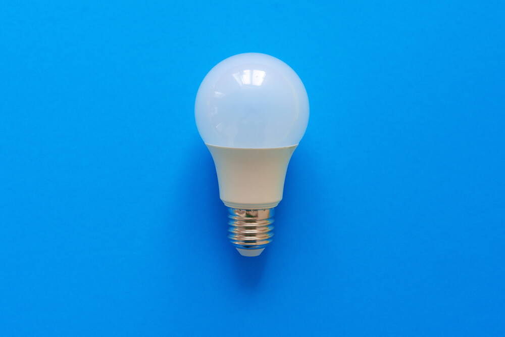 Blue Lightbulb idea