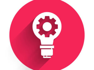 horizontal icon lightbulb