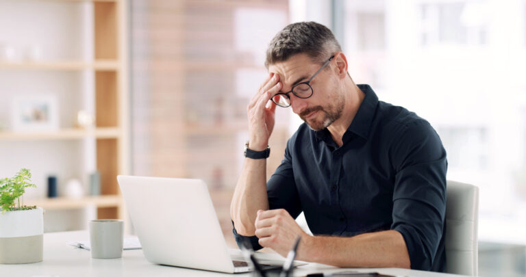 salesperson facing sales team turnover