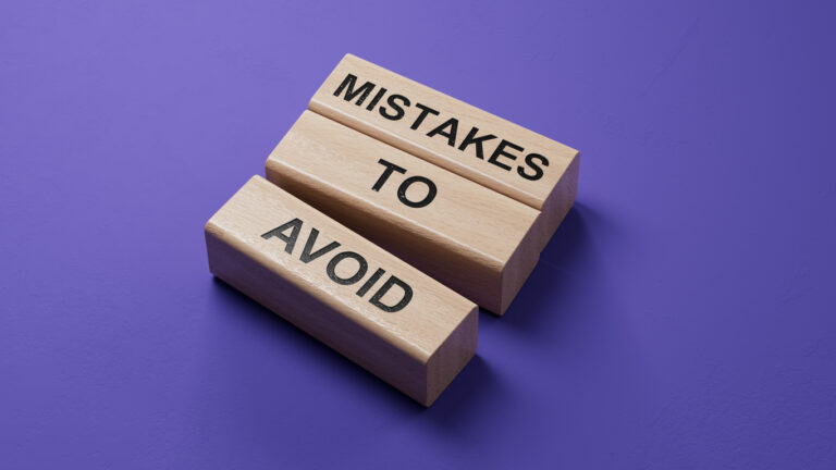 mistakes to avoid